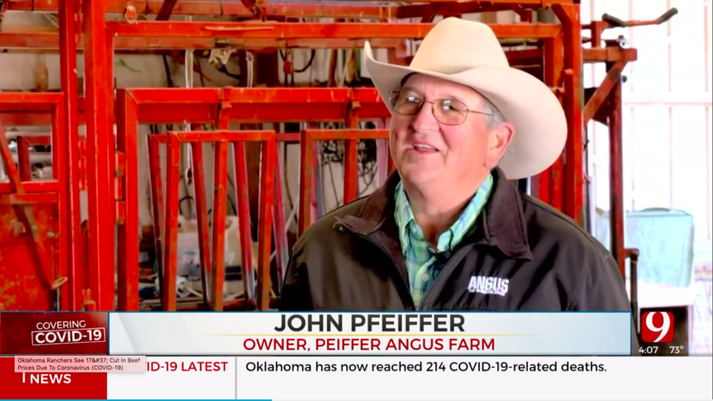 Logan County Member Shares Beef Industry Challenges With News9 ...